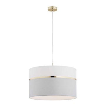 Argon 4285 - Candelabro suspenso KASER 1xE27/15W/230V cinzento/branco/bronze