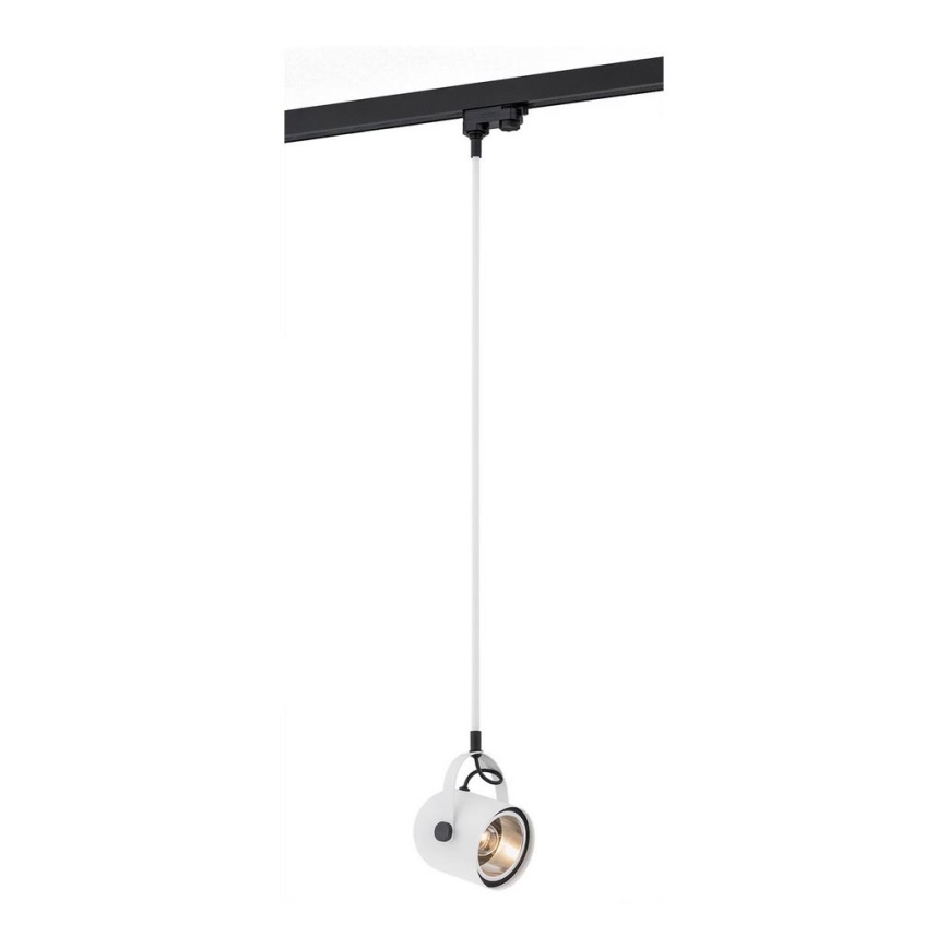 Argon 4312 - Candeeiro para sistema de carril NET 1xE27/15W/230V branco