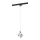 Argon 4312 - Candeeiro para sistema de carril NET 1xE27/15W/230V branco