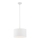 Argon 4343 - Candelabro suspenso KARIN 1xE27/15W/230V branca