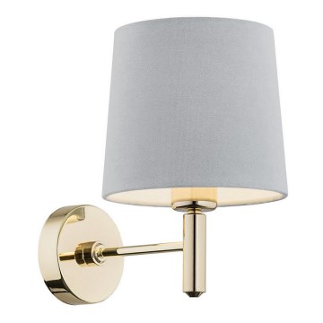 Argon 4347 - Iluminação de parede PONTE 1xE27/15W/230V cinzento/latão