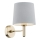 Argon 4347 - Iluminação de parede PONTE 1xE27/15W/230V cinzento/latão