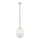 Argon 4675 - Candelabro suspenso BALTIMORE 1xE27/15W/230V dourado