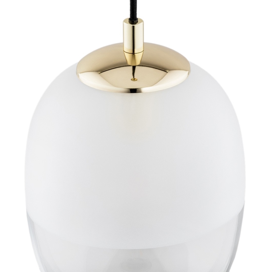Argon 4675 - Candelabro suspenso BALTIMORE 1xE27/15W/230V dourado