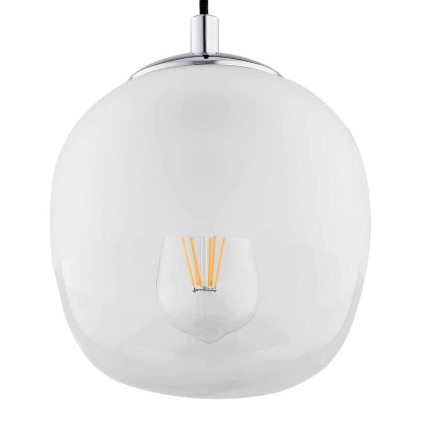 Argon 4676 - Candelabro suspenso BALTIMORE 1xE27/15W/230V cromado brilhante