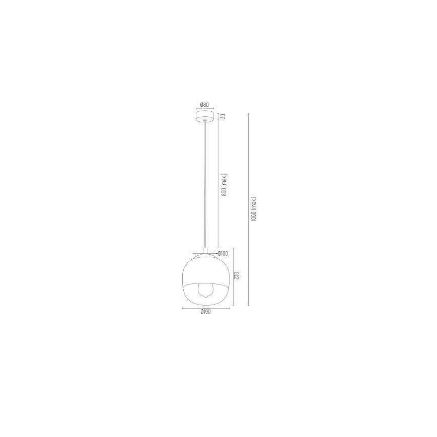 Argon 4676 - Candelabro suspenso BALTIMORE 1xE27/15W/230V cromado brilhante