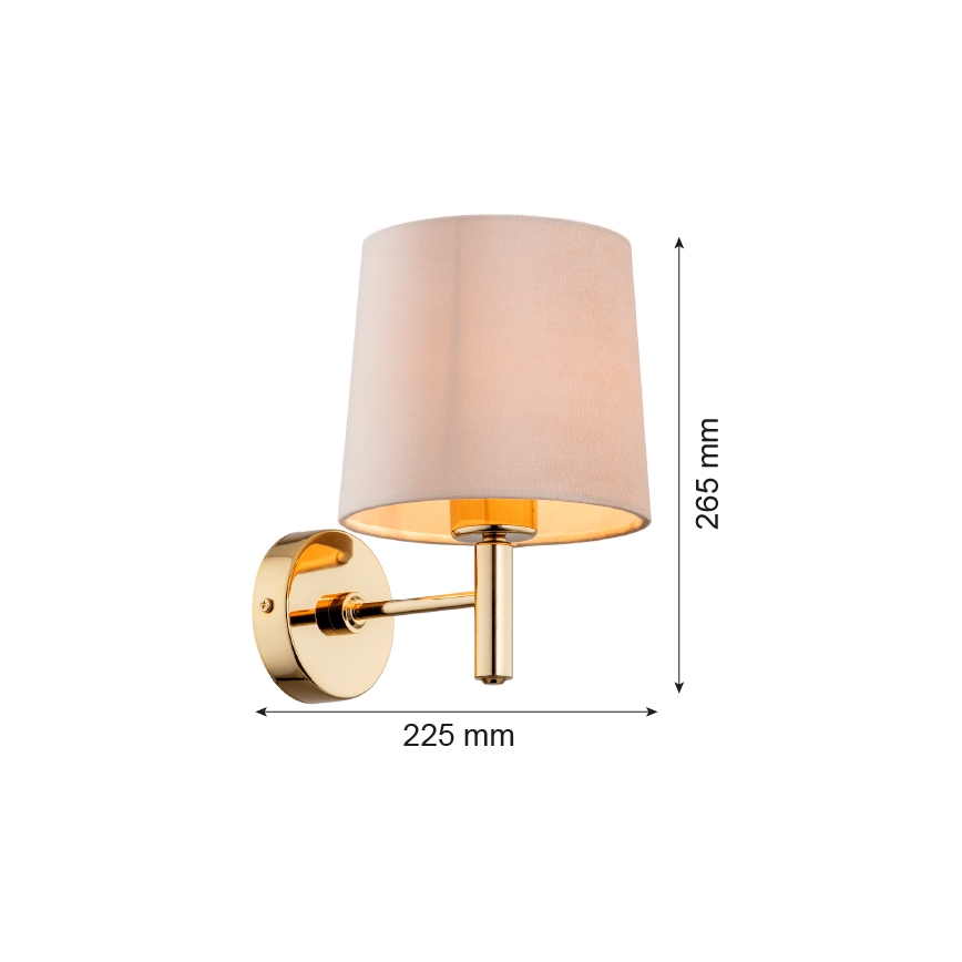 Argon 4727 - Iluminação de parede PONTE 1xE27/15W/230V