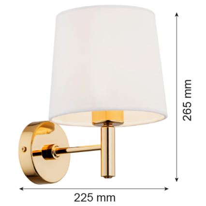 Argon 4728 - Iluminação de parede PONTE 1xE27/15W/230V