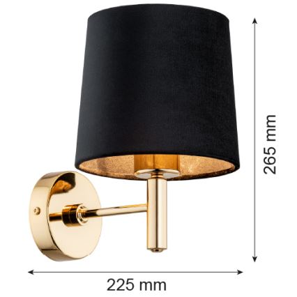 Argon 4729 - Iluminação de parede PONTE 1xE27/15W/230V