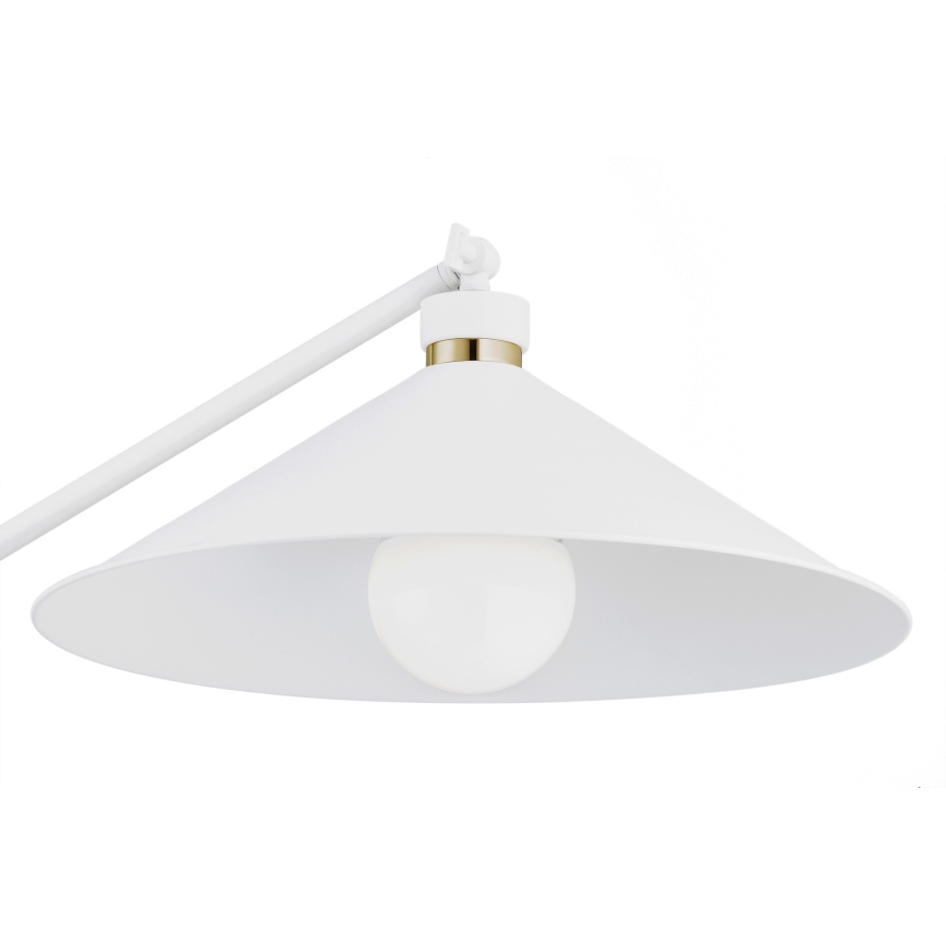 Argon 4731 - Candeeiro de chão NASHVILLE 1xE27/15W/230V branco