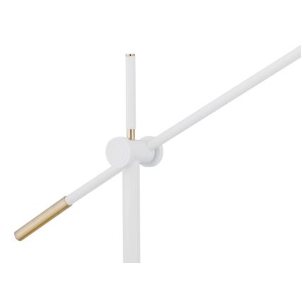 Argon 4731 - Candeeiro de chão NASHVILLE 1xE27/15W/230V branco