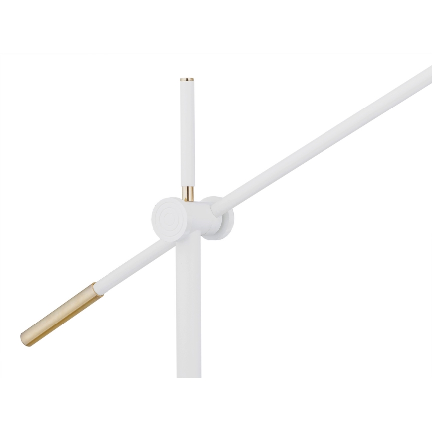 Argon 4731 - Candeeiro de chão NASHVILLE 1xE27/15W/230V branco