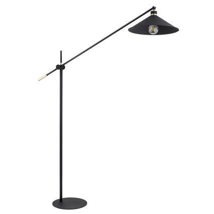 Argon 4732 - Candeeiro de chão NASHVILLE 1xE27/15W/230V preto