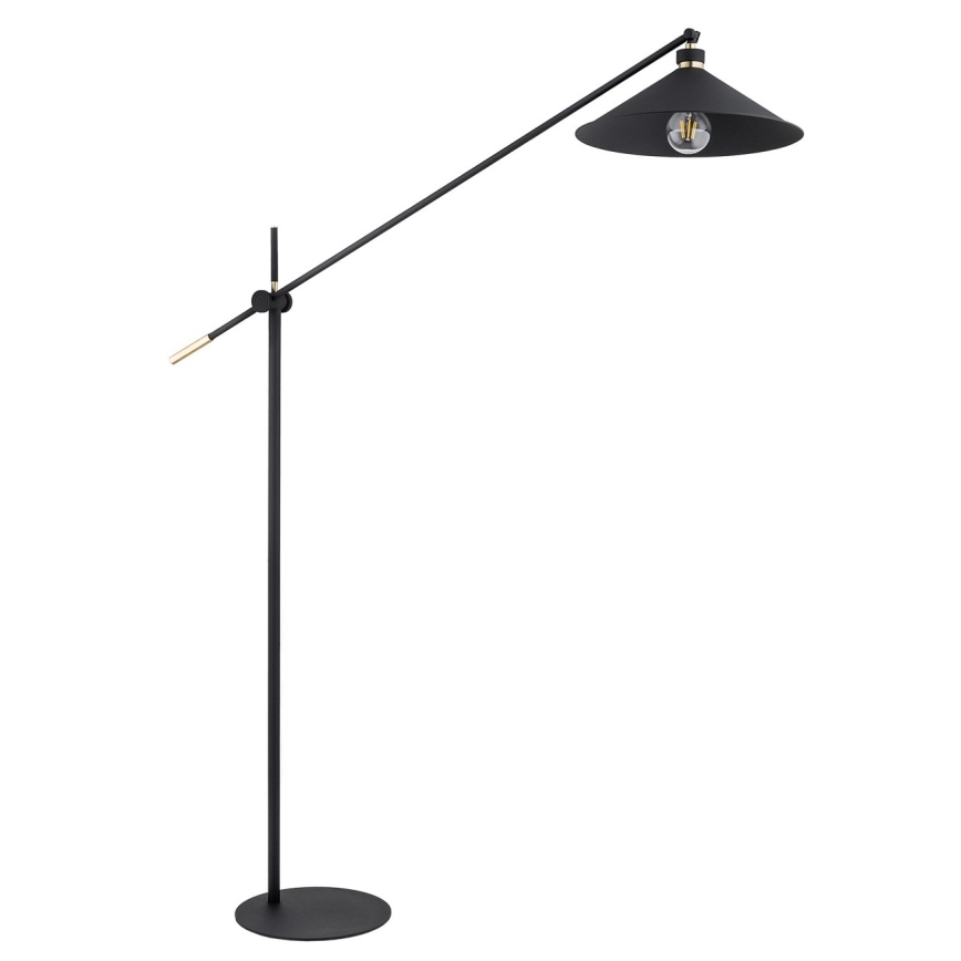 Argon 4732 - Candeeiro de chão NASHVILLE 1xE27/15W/230V preto