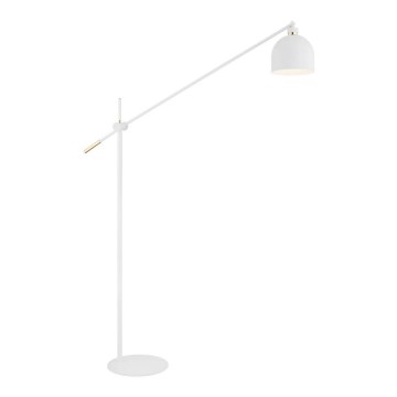 Argon 4734 - Candeeiro de chão DETROIT 1xE27/15W/230V branco