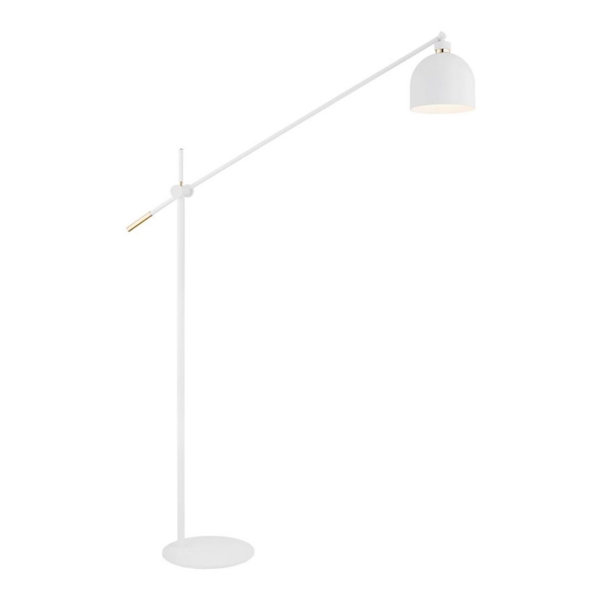 Argon 4734 - Candeeiro de chão DETROIT 1xE27/15W/230V branco