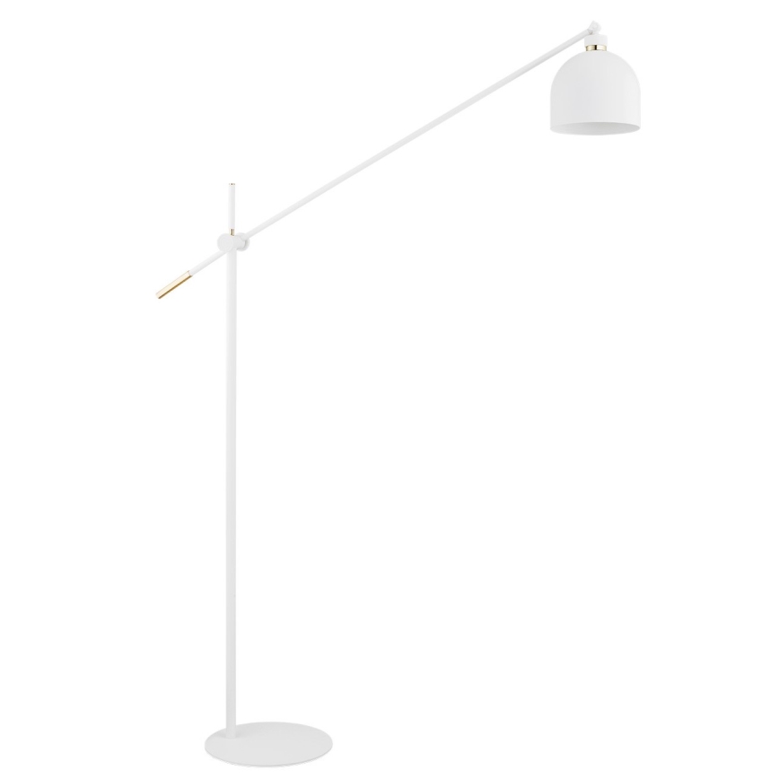 Argon 4734 - Candeeiro de chão DETROIT 1xE27/15W/230V branco