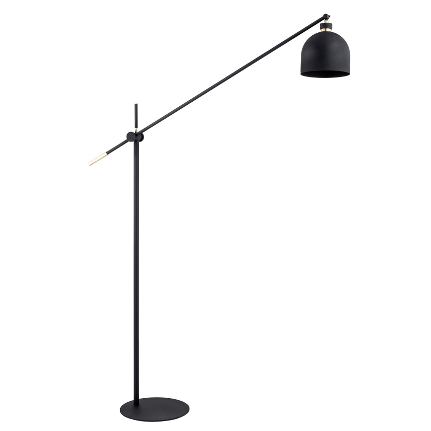 Argon 4735 - Candeeiro de chão DETROIT 1xE27/15W/230V preto