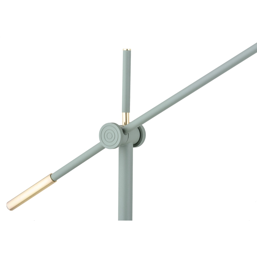 Argon 4736 - Candeeiro de chão DETROIT 1xE27/15W/230V verde