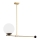Argon 4738 - Candelabro suspenso MEGAN 1xE14/7W/230V