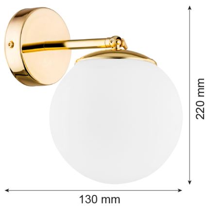 Argon 4744 - Iluminação de parede SATELITE 1xE27/15W/230V