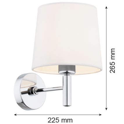 Argon 4760 - Iluminação de parede BOLZANO 1xE27/15W/230V