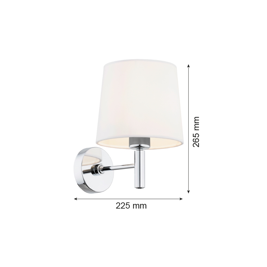 Argon 4760 - Iluminação de parede BOLZANO 1xE27/15W/230V