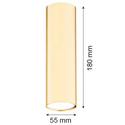 Argon 4761 - Foco TYBER 1xGU10/5W/230V latão