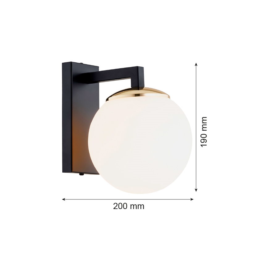 Argon 4771 - Iluminação de parede MORITZ 1xE27/15W/230V