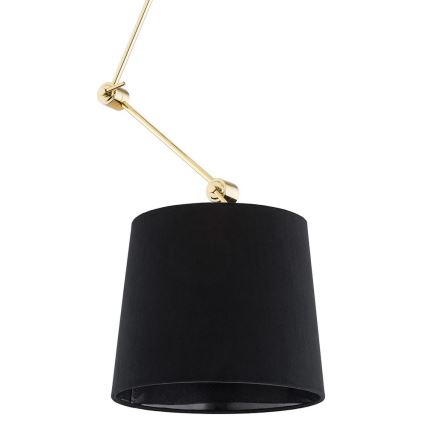 Argon 4896 - Candelabro suspenso ZAKYNTOS PLUS 1xE27/15W/230V preto/dourado