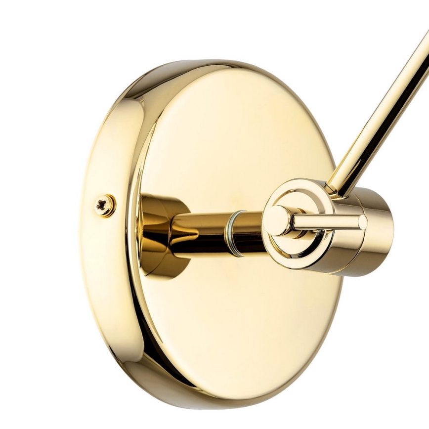 Argon 4897 - Candeeiro de parede ZAKYNTOS PLUS 1xE27/15W/230V branco/dourado