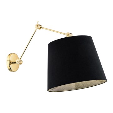 Argon 4898 - Candeeiro de parede ZAKYNTOS PLUS 1xE27/15W/230V preto/dourado