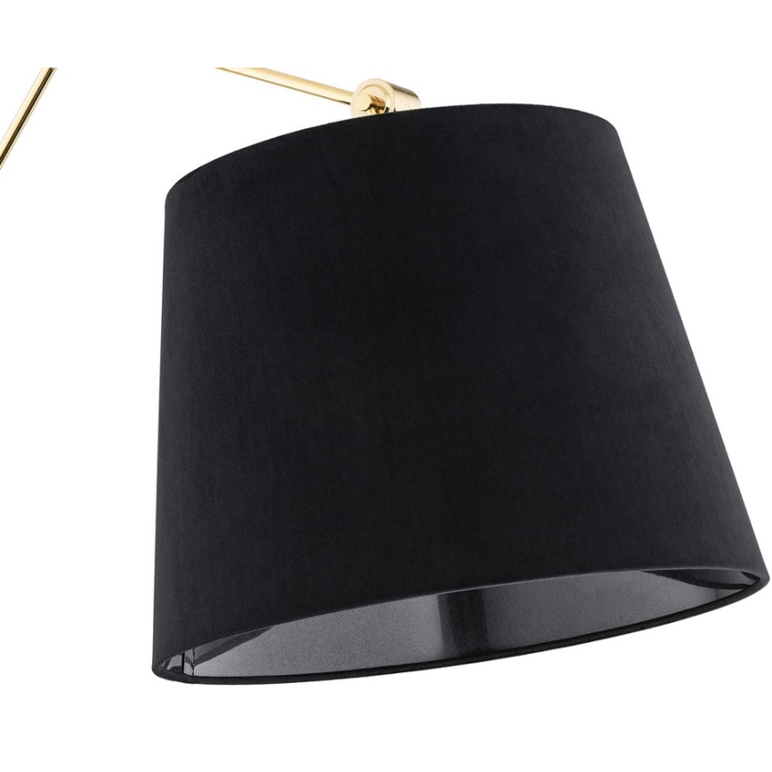 Argon 4898 - Candeeiro de parede ZAKYNTOS PLUS 1xE27/15W/230V preto/dourado