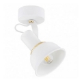 Argon 4899 - Foco TWIST 1xE14/7W/230V branco/dourado