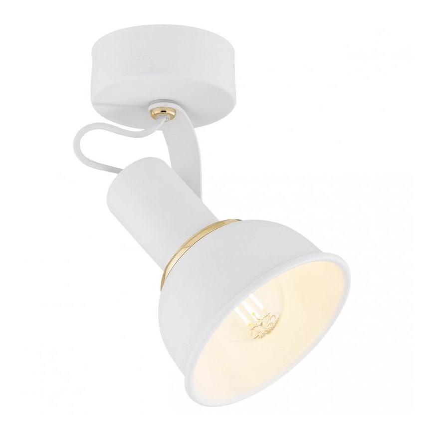 Argon 4899 - Foco TWIST 1xE14/7W/230V branco/dourado