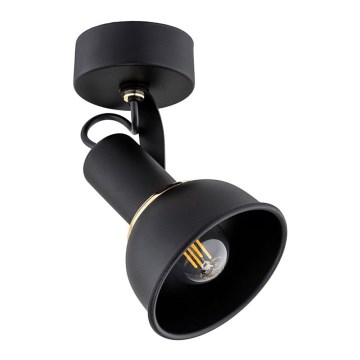 Argon 4900 - Foco TWIST 1xE14/7W/230V preto/dourado