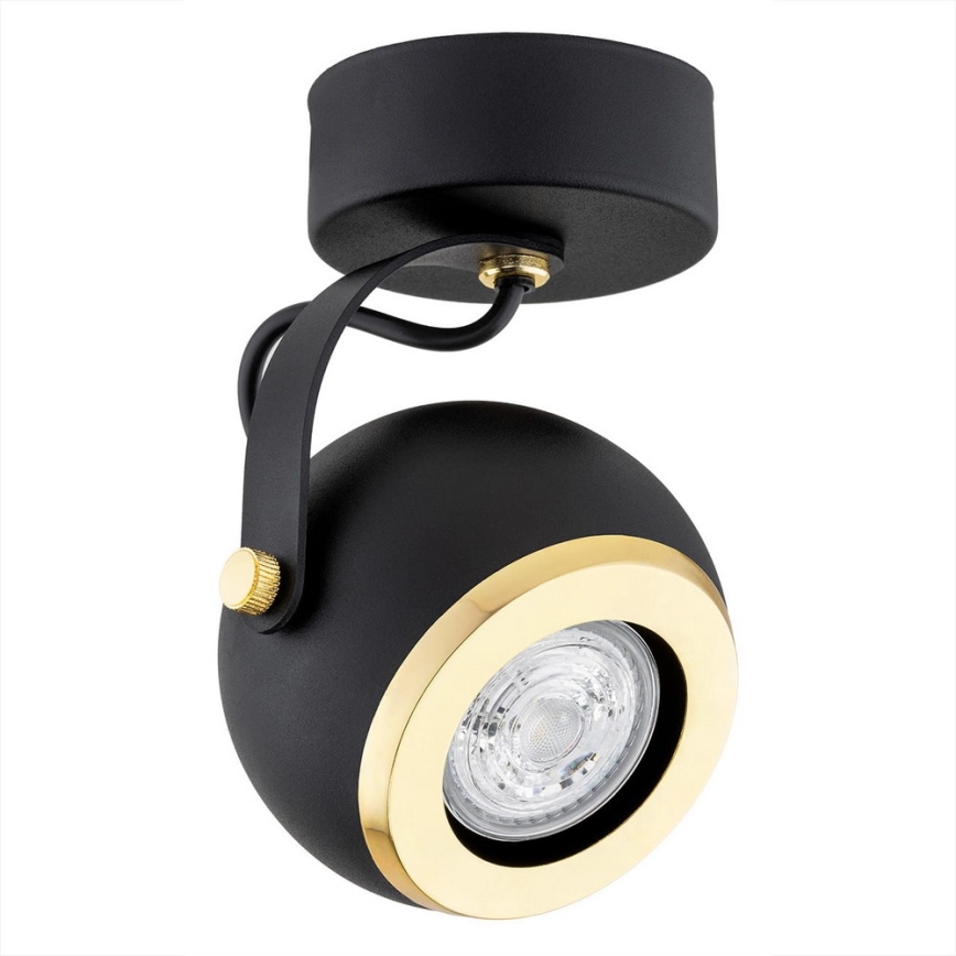 Argon 4902 - Foco KOS PLUS 1xGU10/5W/230V preto/dourado