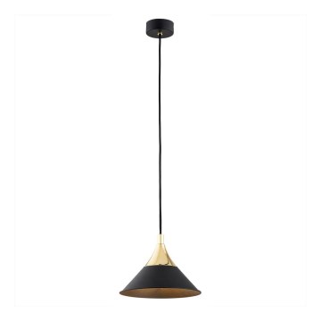 Argon 4903 - Candelabro suspenso MASSETO 1xE27/15W/230V preto/dourado