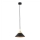Argon 4903 - Candelabro suspenso MASSETO 1xE27/15W/230V preto/dourado