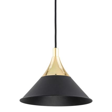 Argon 4903 - Candelabro suspenso MASSETO 1xE27/15W/230V preto/dourado