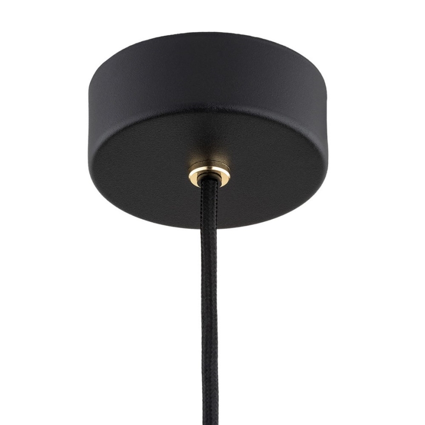 Argon 4903 - Candelabro suspenso MASSETO 1xE27/15W/230V preto/dourado