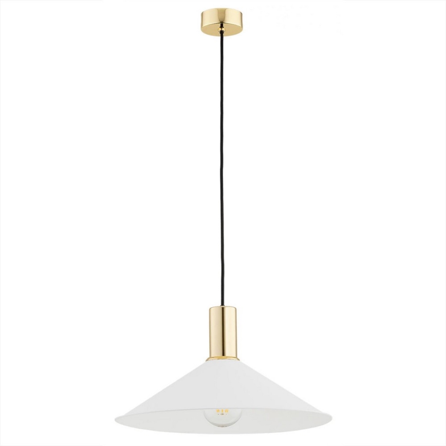 Argon 4911 - Candelabro suspenso MINORI 1xE27/15W/230V branco/dourado