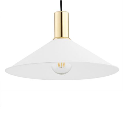 Argon 4911 - Candelabro suspenso MINORI 1xE27/15W/230V branco/dourado