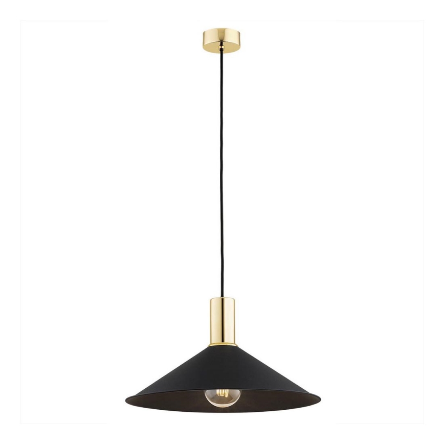 Argon 4912 - Candelabro suspenso MINORI 1xE27/15W/230V preto/dourado