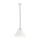 Argon 4914 - Candelabro suspenso ORTE 1xE27/15W/230V branco