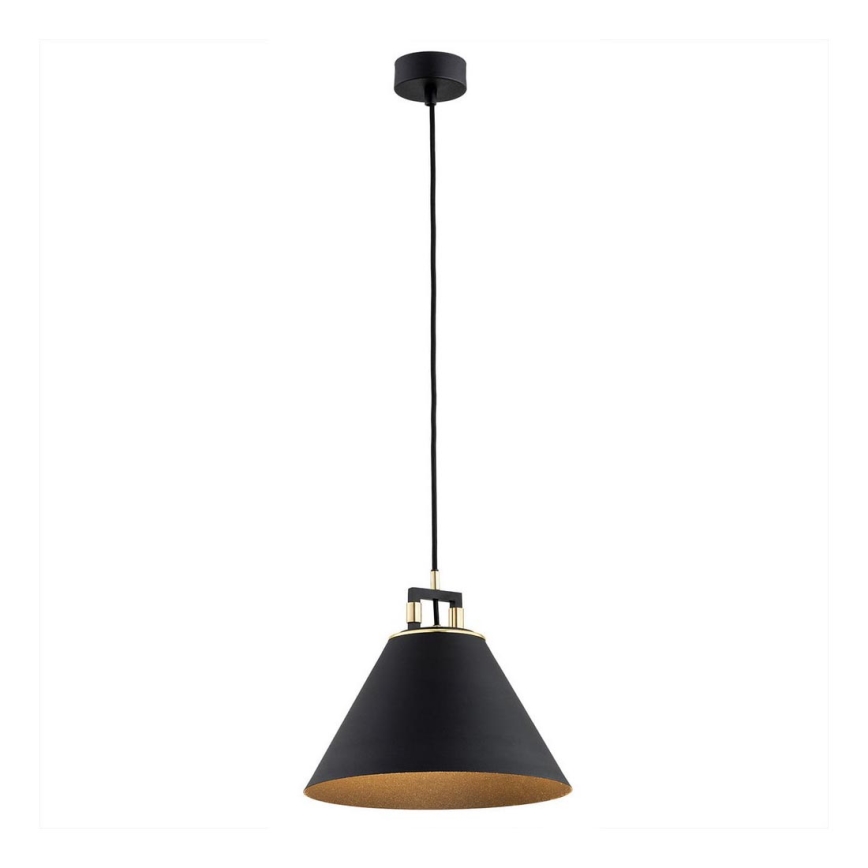 Argon 4915 - Candelabro suspenso ORTE 1xE27/15W/230V preto