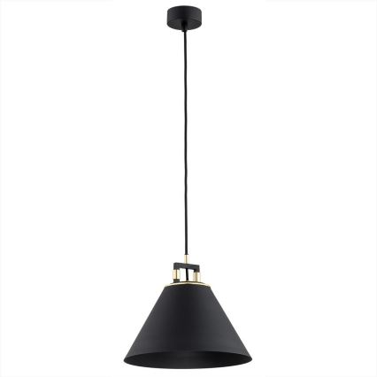 Argon 4915 - Candelabro suspenso ORTE 1xE27/15W/230V preto