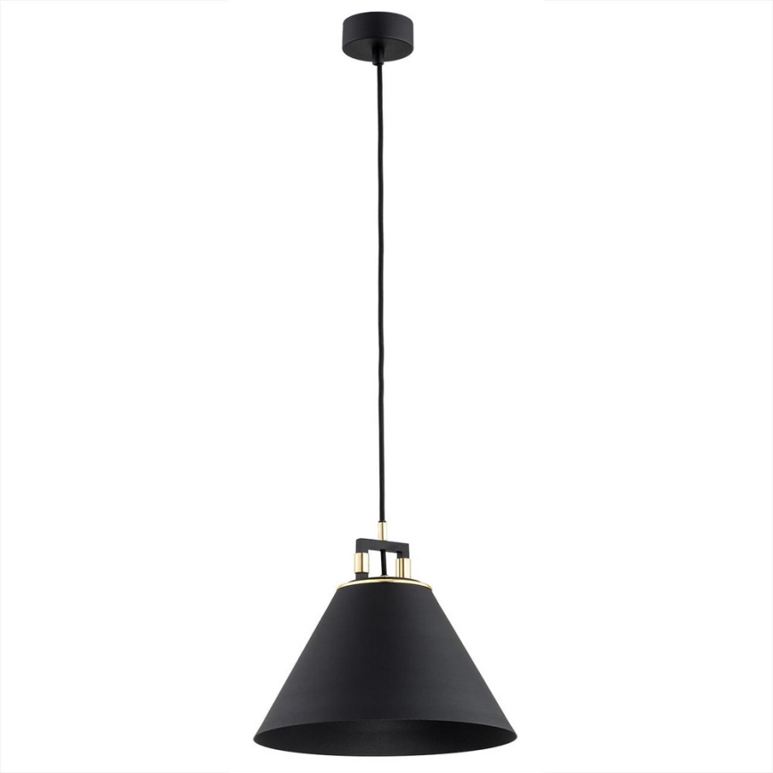 Argon 4915 - Candelabro suspenso ORTE 1xE27/15W/230V preto