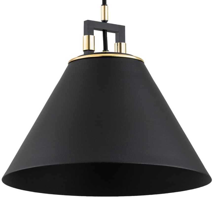 Argon 4915 - Candelabro suspenso ORTE 1xE27/15W/230V preto