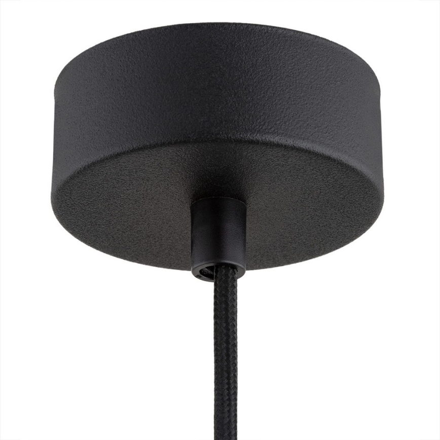 Argon 4915 - Candelabro suspenso ORTE 1xE27/15W/230V preto